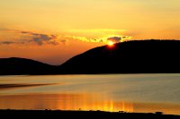 Sonnenuntergang am See