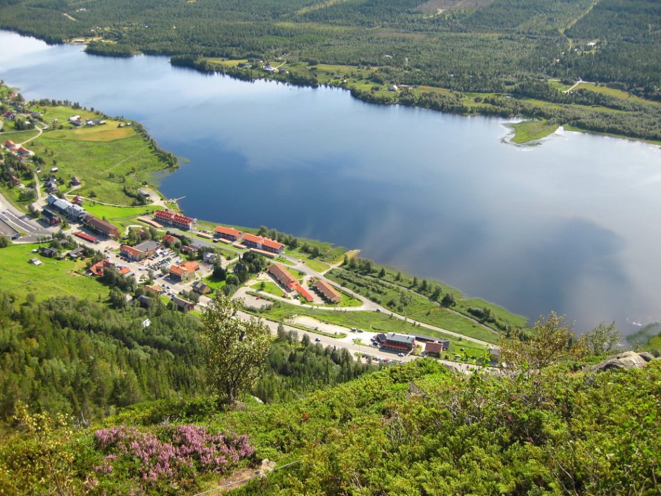 Aussicht auf Funäsdalen vom Funäsdalberg